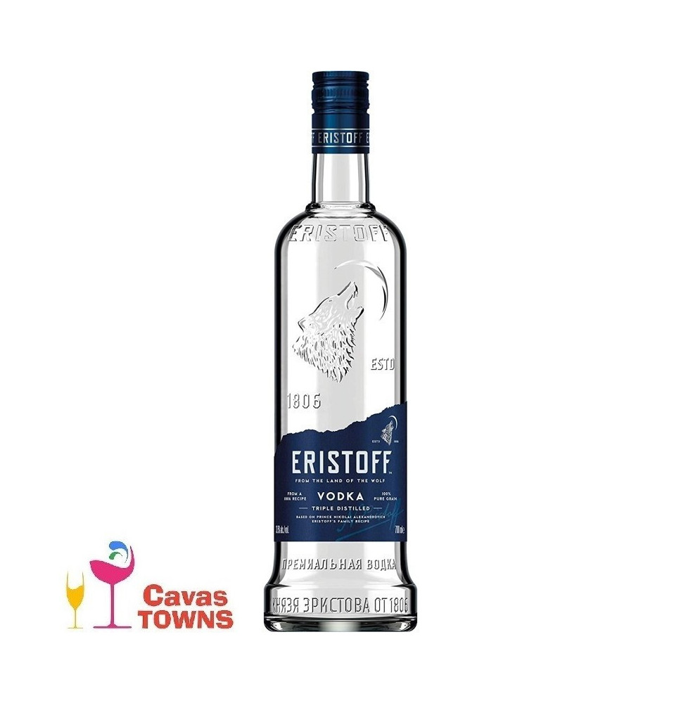 Vodka Eristoff 700 ml - Cavas Towns Vodka Eristoff 700 ml - Cavas Towns