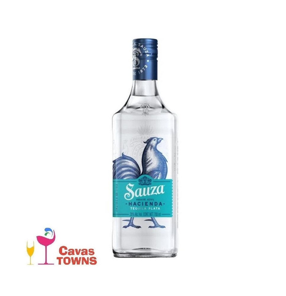 Tequila Sauza Hacienda Plata 700 ml - Cavas Towns Tequila Sauza Hacienda Plata 700 ml - Cavas Towns