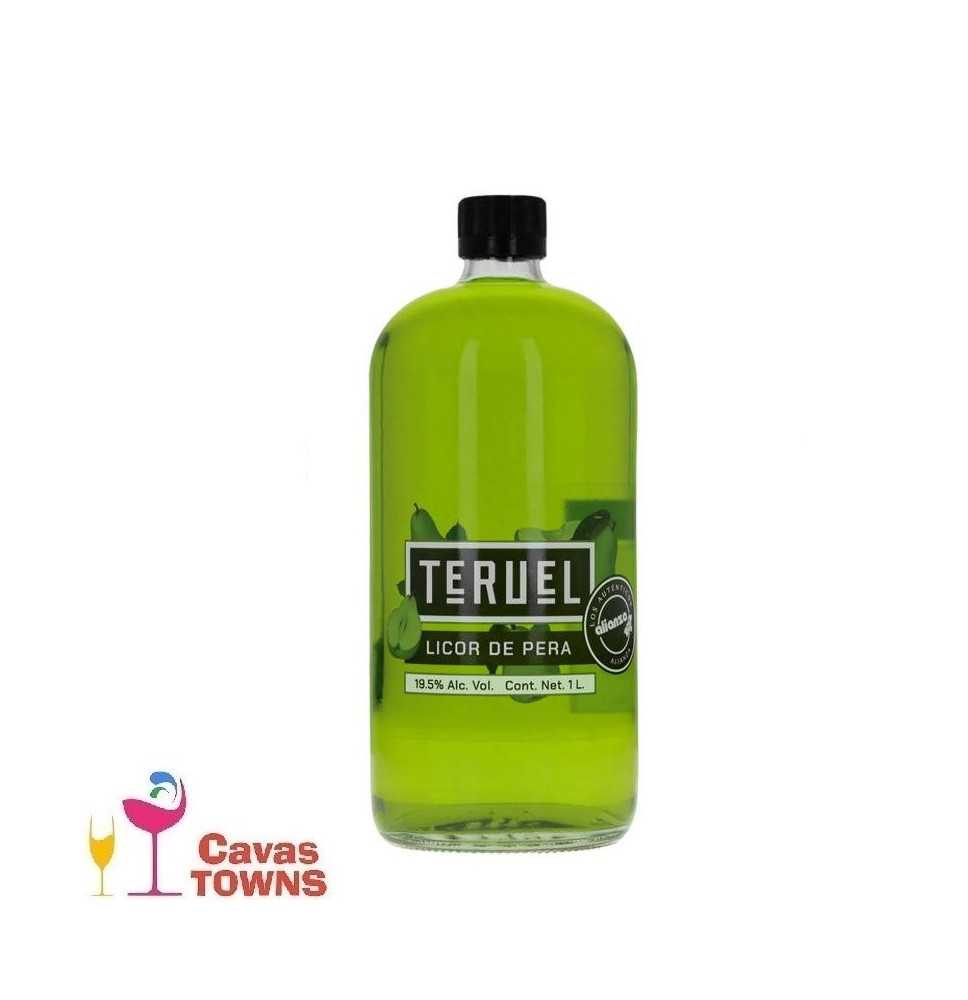 Licor Teruel de Pera 1000 ml - Cavas Towns Licor Teruel de Pera 1000 ml - Cavas Towns