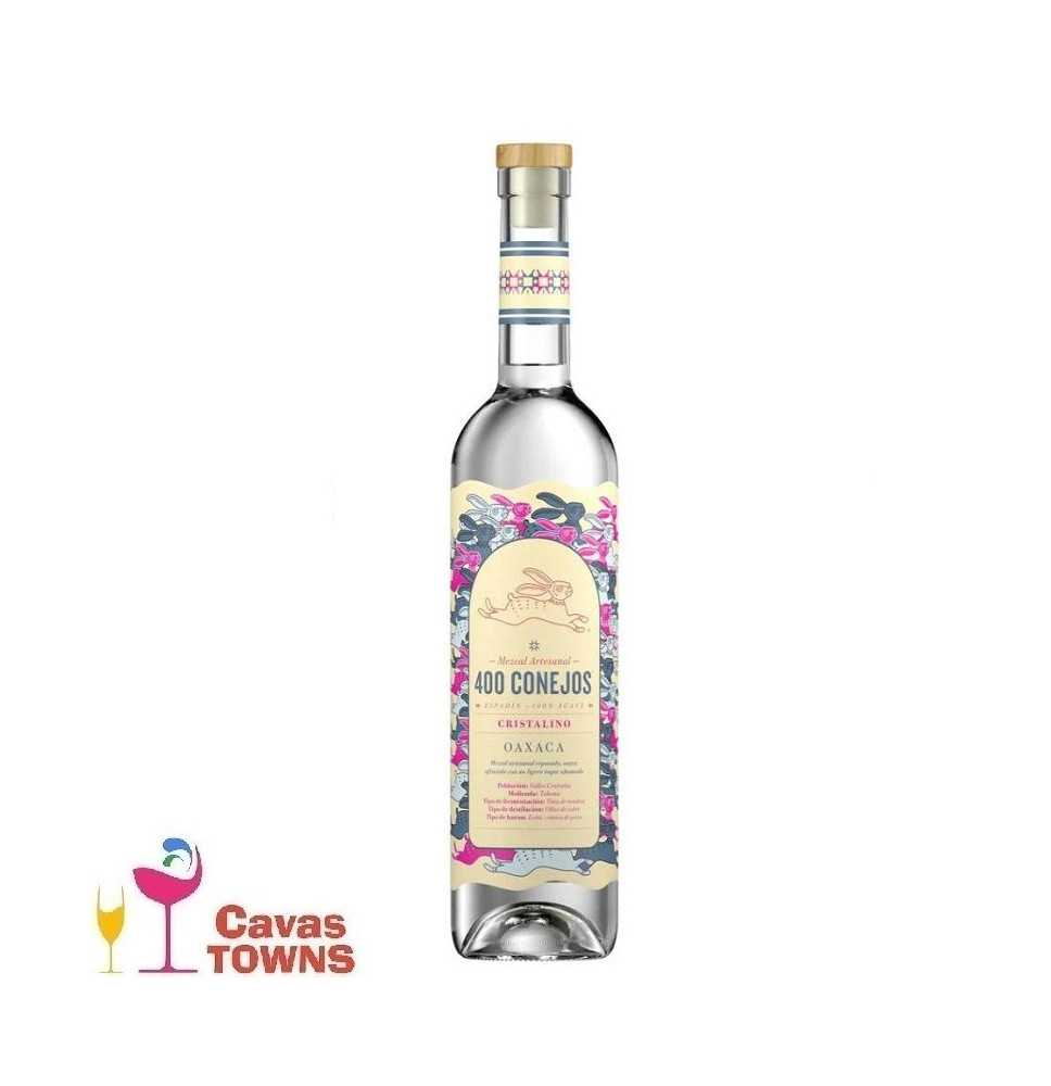Mezcal 400 Conejos Cristalino Reposado 700 ml - Cavas Towns Mezcal 400 Conejos Cristalino Reposado 700 ml - Cavas Towns