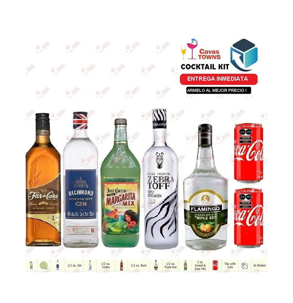 Cocktail Kit Broken Leg - 1 Receta Recipe - Cavas Towns Cocktail Kit Broken Leg - 1 Receta Recipe - Cavas Towns